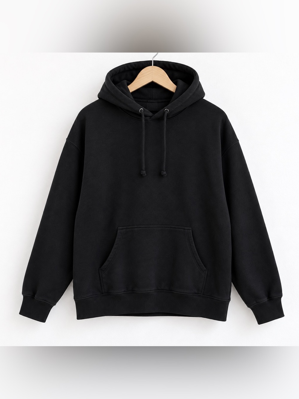 Victoria's Secret Black Cozy Pullover Hoodie